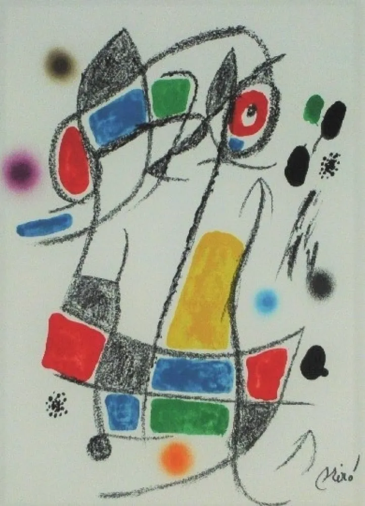 石版画 Miró - Maravillas con variaciones acrosticas 1