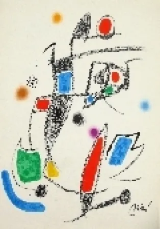 石版画 Miró - Maravillas con variaciones acrosticas 10
