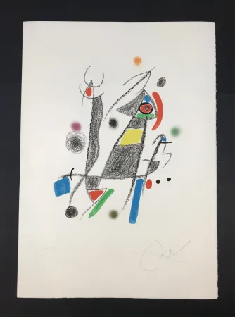 石版画 Miró - Maravillas con variaciones acrosticas
