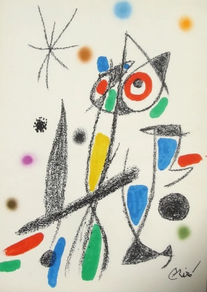 石版画 Miró - Maravillas con variaciones acrosticas 12