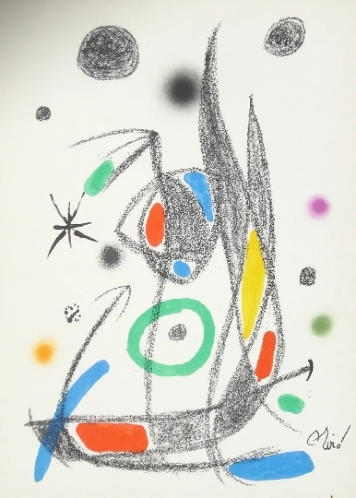 石版画 Miró - Maravillas con variaciones acrosticas 14