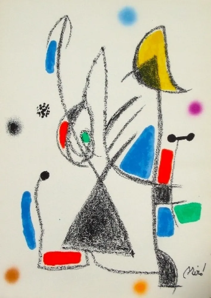 石版画 Miró - Maravillas con variaciones acrosticas 16