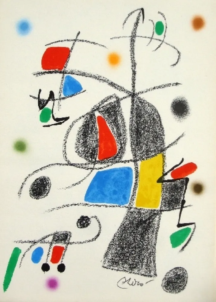 石版画 Miró - Maravillas con variaciones acrosticas 17