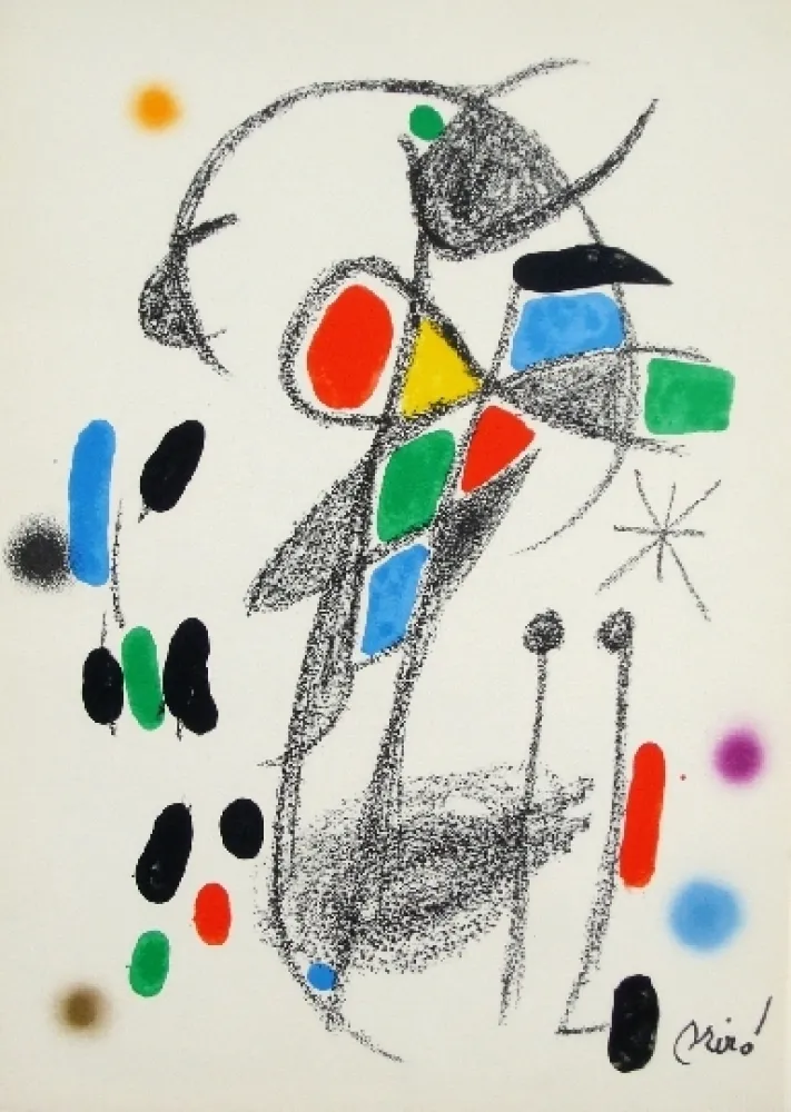 石版画 Miró - Maravillas con variaciones acrosticas 18