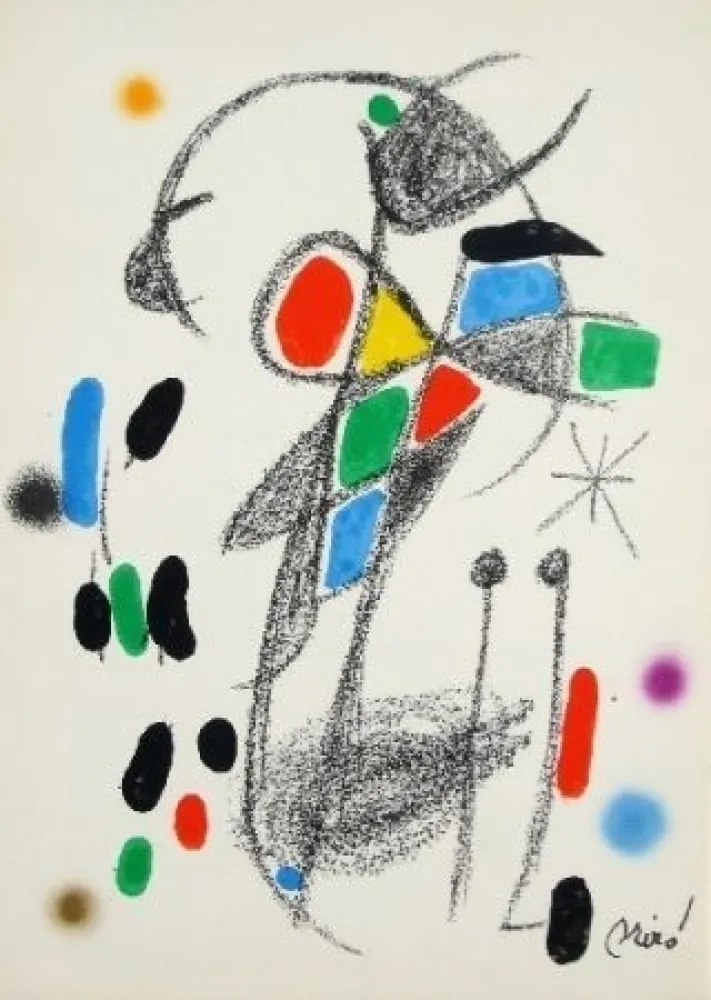 石版画 Miró - Maravillas con variaciones acrosticas 18