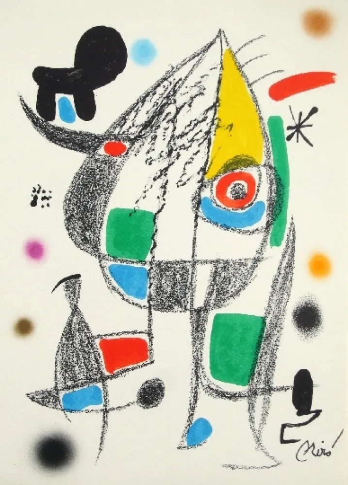 石版画 Miró - Maravillas con variaciones acrosticas 20