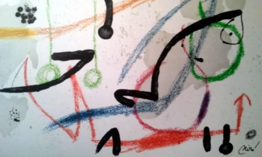 石版画 Miró - MARAVILLAS CON VARIACIONES ACROSTICAS