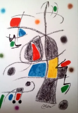 石版画 Miró - MARAVILLAS CON VARIACIONES ACROSTICAS
