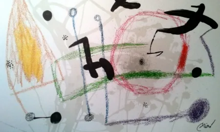石版画 Miró - MARAVILLAS CON VARIACIONES ACROSTICAS