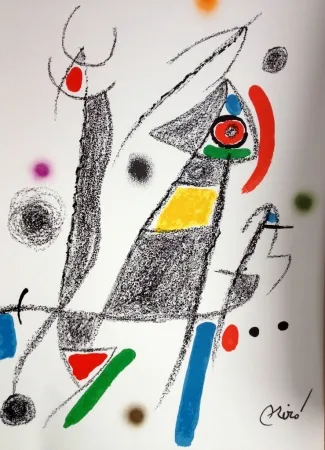 石版画 Miró - MARAVILLAS CON VARIACIONES ACROSTICAS