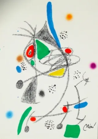石版画 Miró - Maravillas con variaciones acrosticas 4