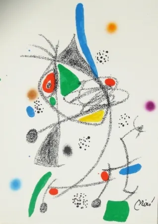 石版画 Miró - Maravillas con variaciones acrosticas 4