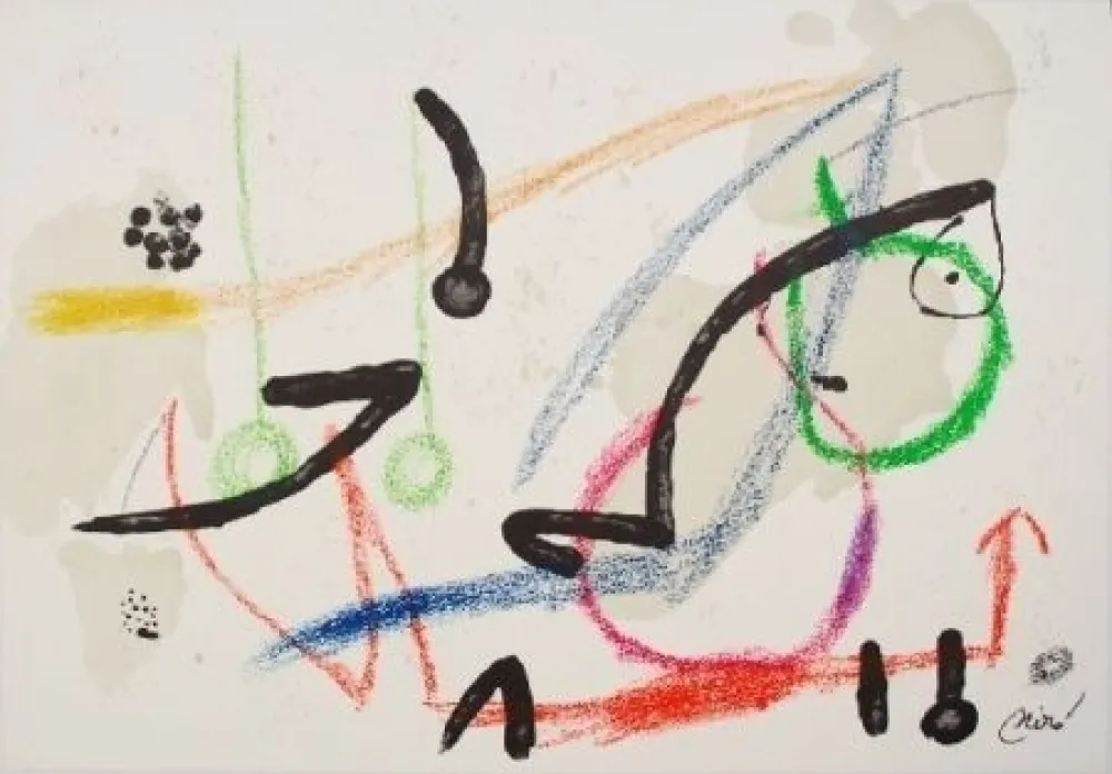 石版画 Miró - Maravillas con variaciones acrosticas 7