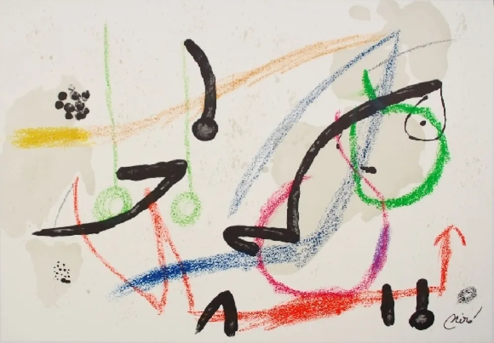 石版画 Miró - Maravillas con variaciones acrosticas 7
