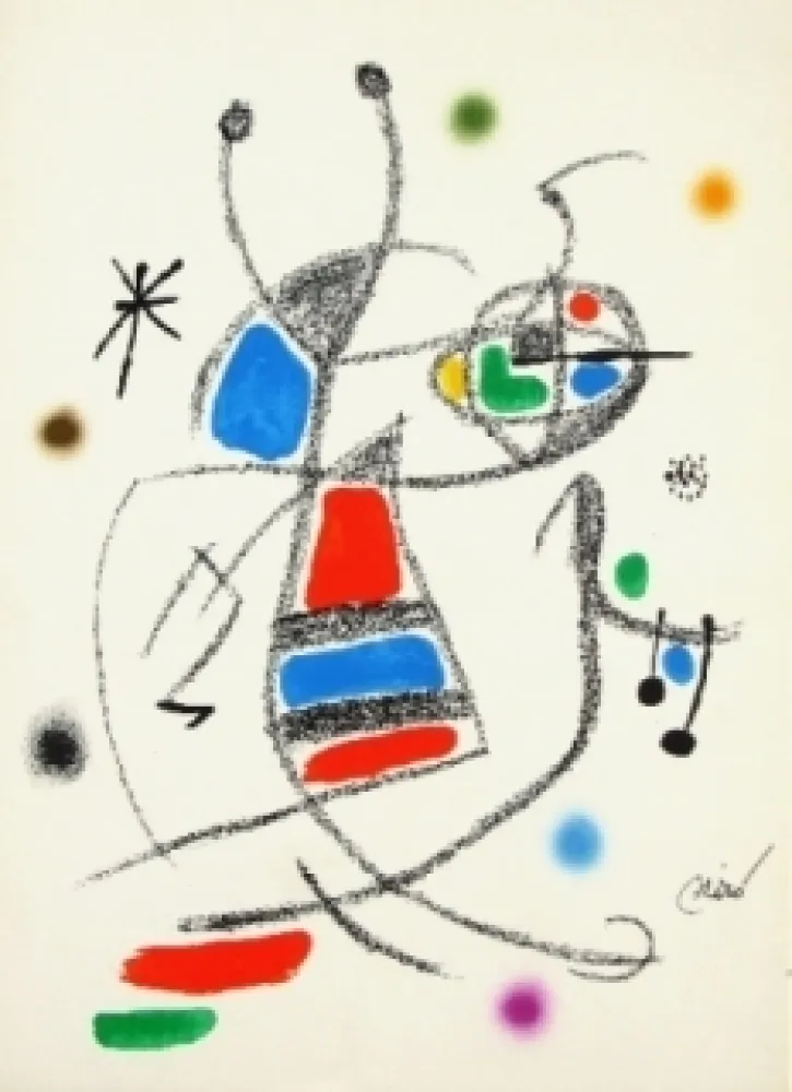 石版画 Miró - Maravillas con variaciones acrosticas 8