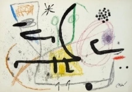 石版画 Miró - Maravillas con variaciones acrosticas 9