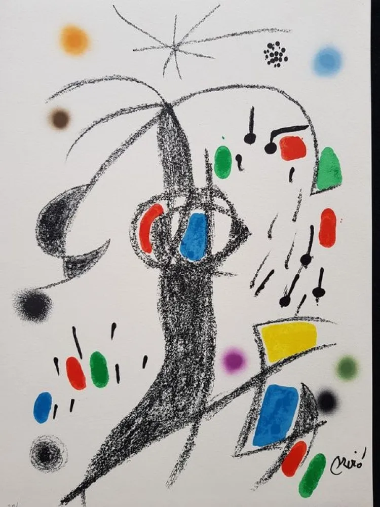 石版画 Miró - Maravillas con variaciones acrósticas en el jardín de Miró - 19