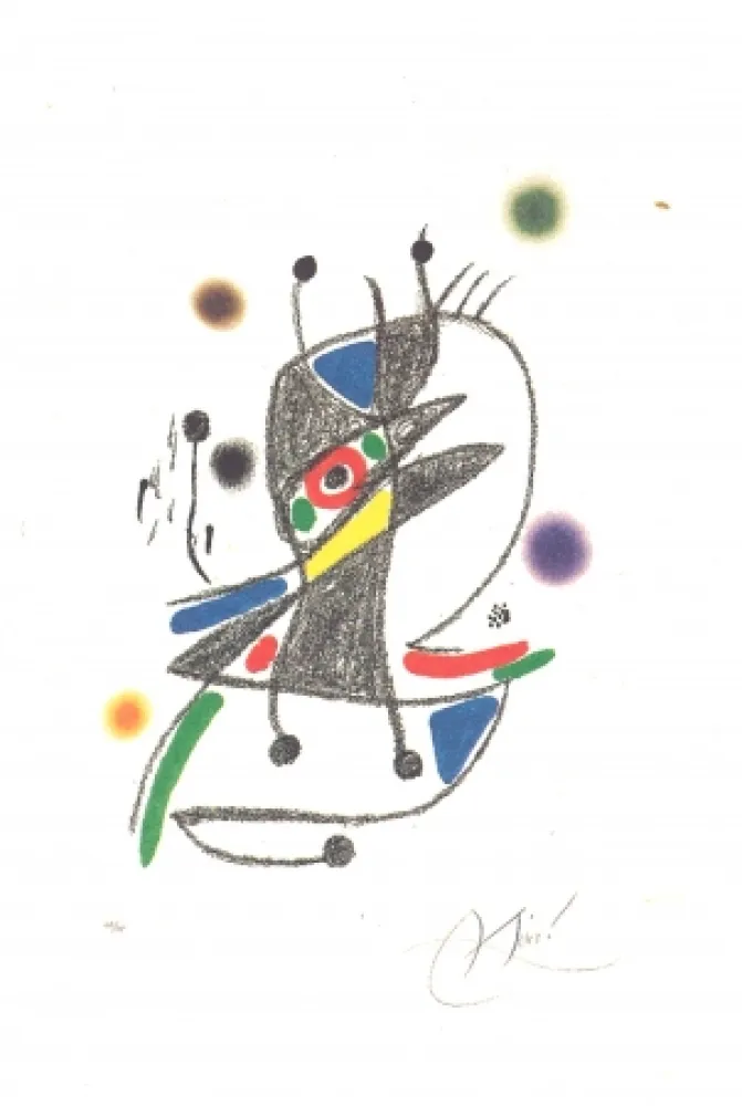 石版画 Miró - Maravillas Con Variaciones Acrósticas En El Jardín De Miró