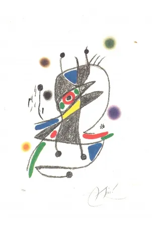 石版画 Miró - Maravillas Con Variaciones Acrósticas En El Jardín De Miró