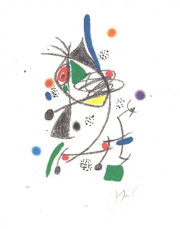 石版画 Miró - Maravillas Con Variaciones Acrósticas En El Jardín De Miró