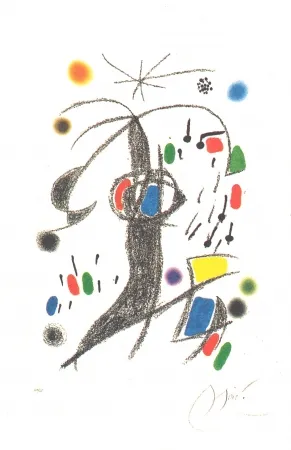 石版画 Miró - Maravillas Con Variaciones Acrósticas En El Jardín De Miró