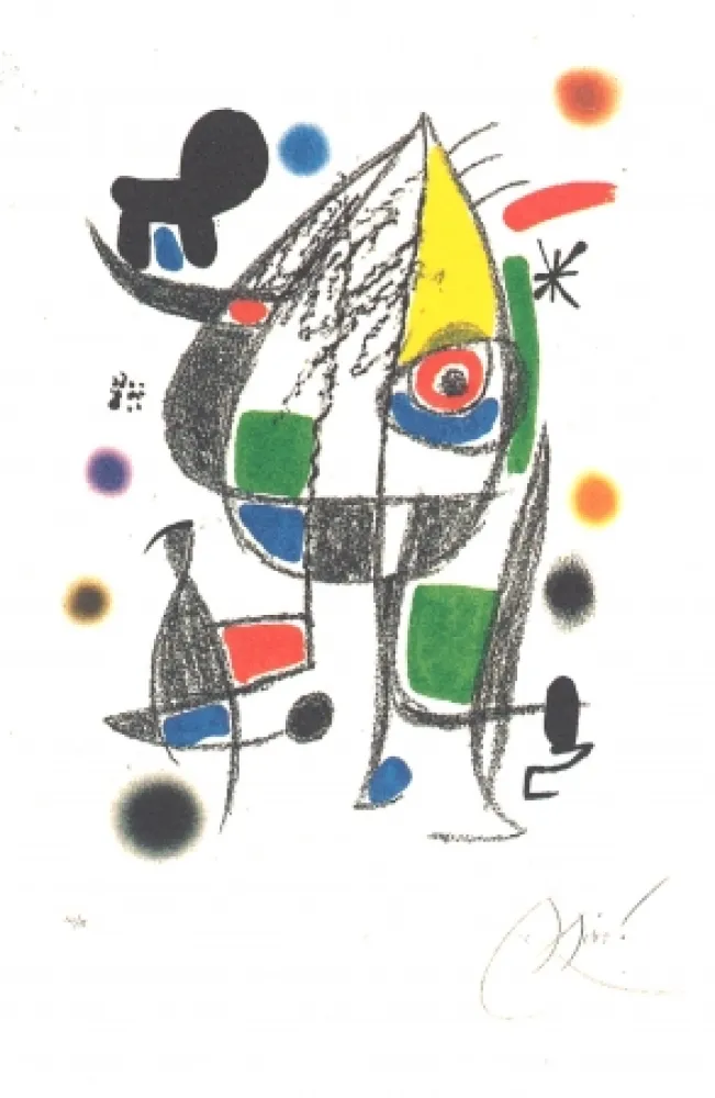 石版画 Miró - Maravillas Con Variaciones Acrósticas En El Jardín De Miró