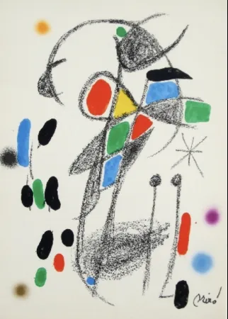 石版画 Miró - Maravillas con variacones acrosticas 19