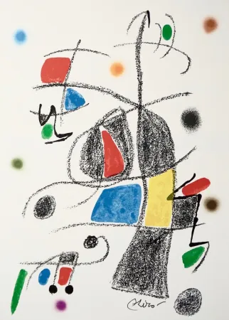 石版画 Miró - Maravillascon variaciones arcrosticas17