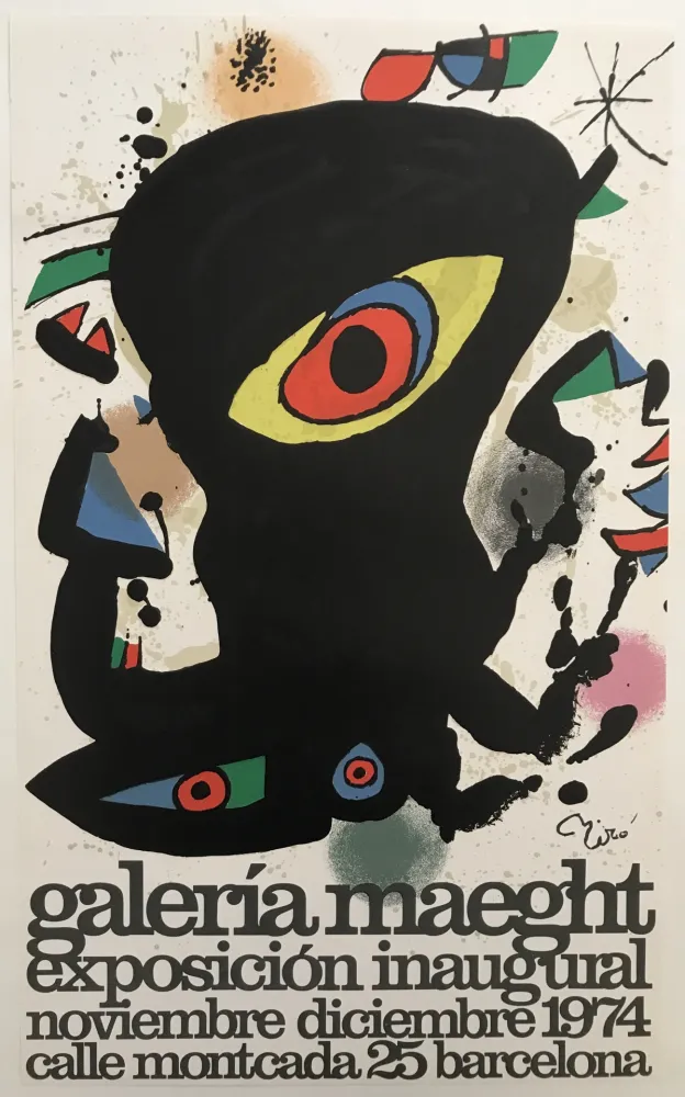 海报 Miró - Mexico Museo de Arte Moderno