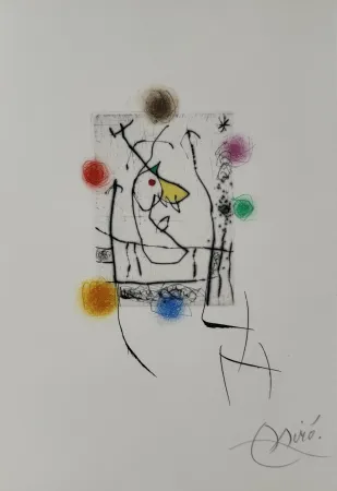蚀刻版画 Miró - Miranda 