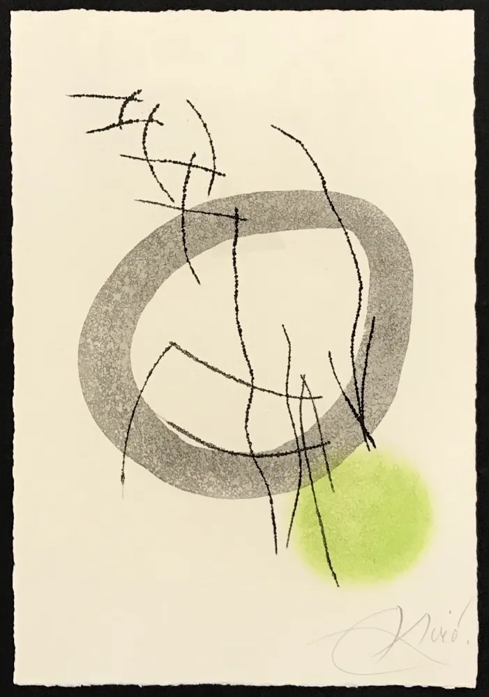 版画 Miró - Miranda 5 