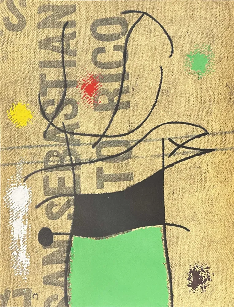 石版画 Miró - Miro 1959-1960 