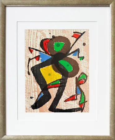 木刻 Miró - Miro Engraver II