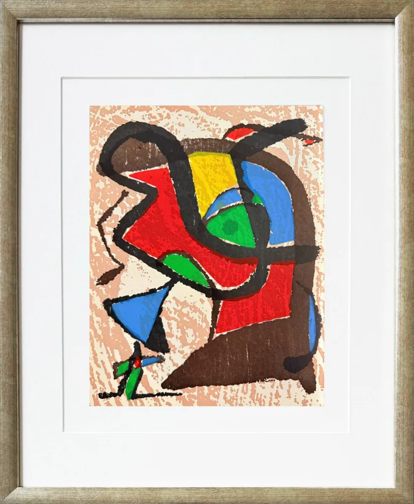 木刻 Miró - Miro Engraver IV