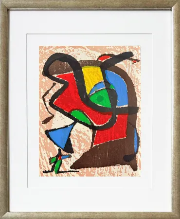 木刻 Miró - Miro Engraver IV
