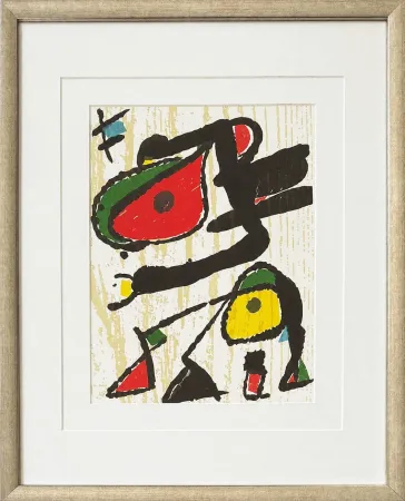 木刻 Miró - Miro Engraver V