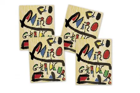 插图书 Miró - MIRÓ GRABADOR - 4 VOL. (1928 - 1983) Catalogue raisonné engravings of Joan Miró