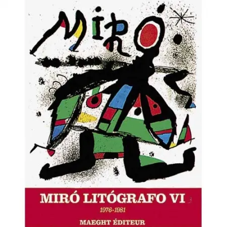 插图书 Miró - MIRO LITHOGRAPH VI
