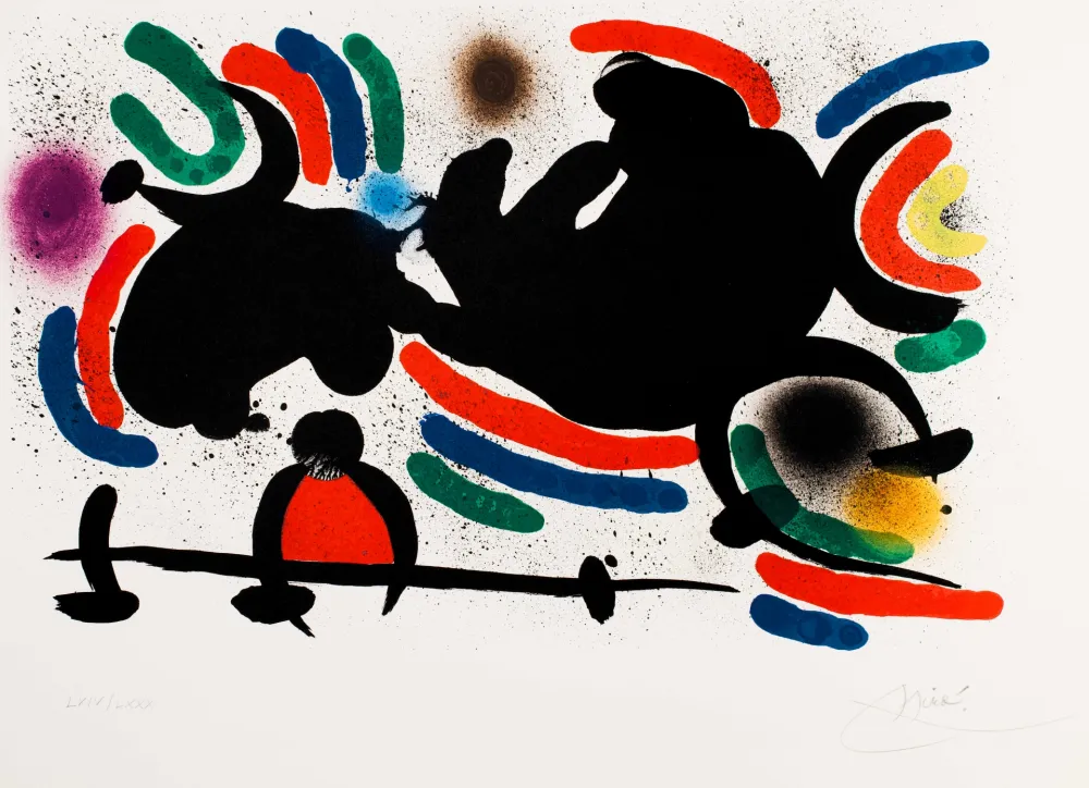 无技术 Miró -  Miró lithographe I (Maeght 860)