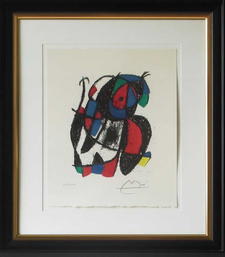 石版画 Miró - Miro lithographe II