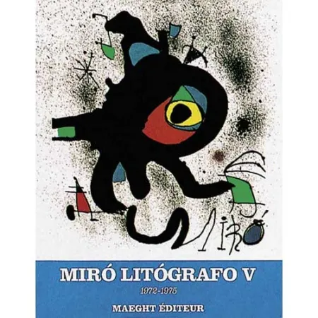 插图书 Miró - Miró Lithographe V