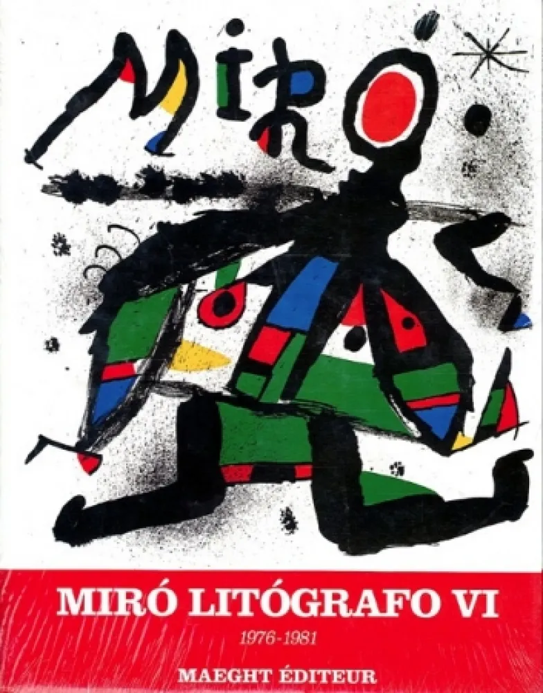 插图书 Miró - MIRO LITHOGRAPHE VI 