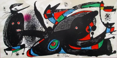 石版画 Miró - Miro Sculpteur Anglais