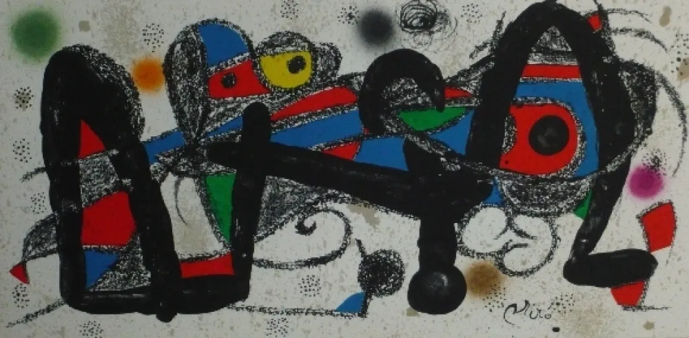 石版画 Miró - Miro sculpteur, Portugal