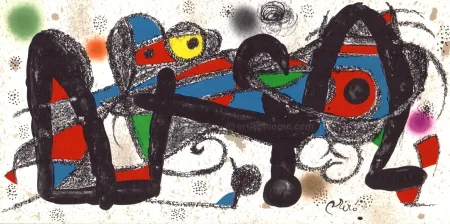 石版画 Miró - Miro Sculpteur, Portugal