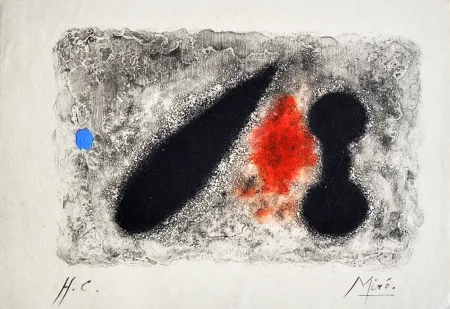版画 Miró - Nous Avons II