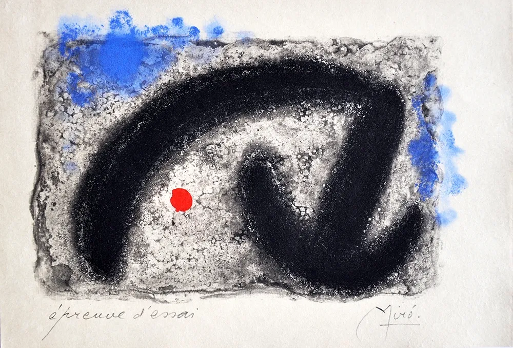 版画 Miró - Nous Avons III