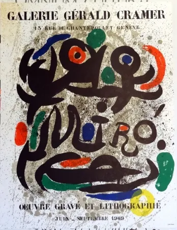石版画 Miró - Oeuvre Grave Et Lithographie