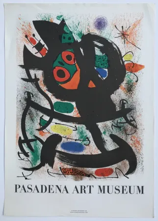 石版画 Miró - Pasadena Art Museum