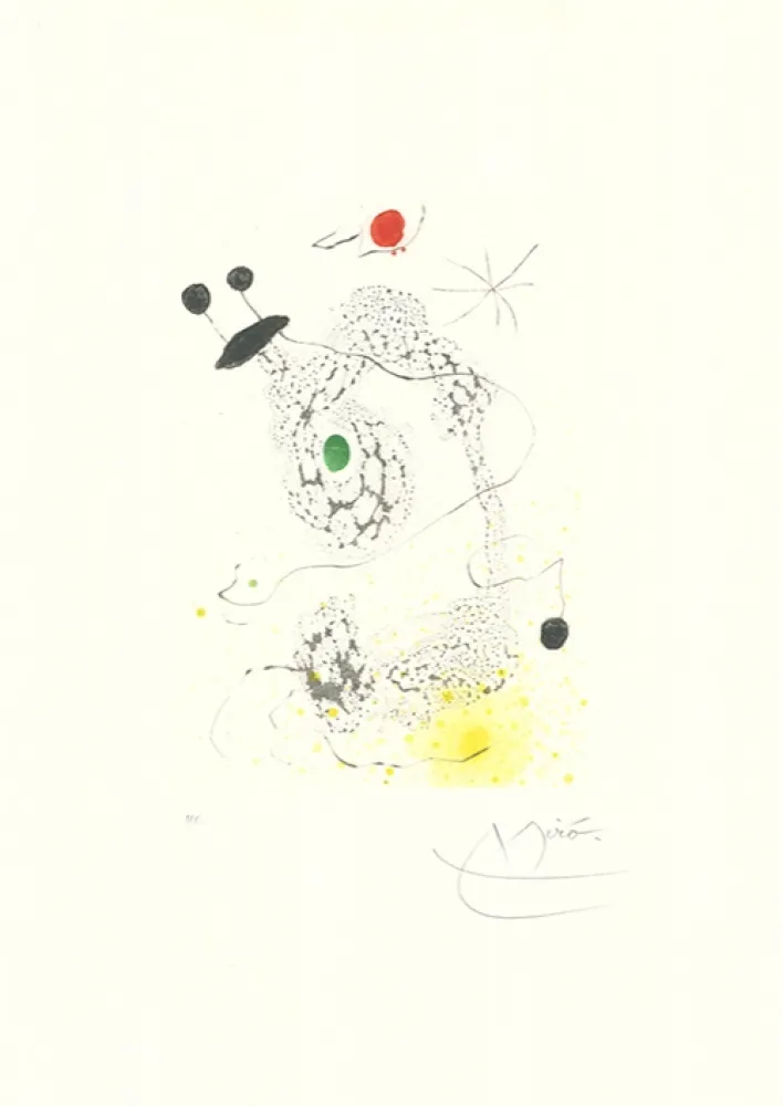 飞尘腐蚀法 Miró - Passacaille